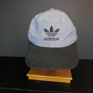 Authentic Adidas Denim Hat Adjustable